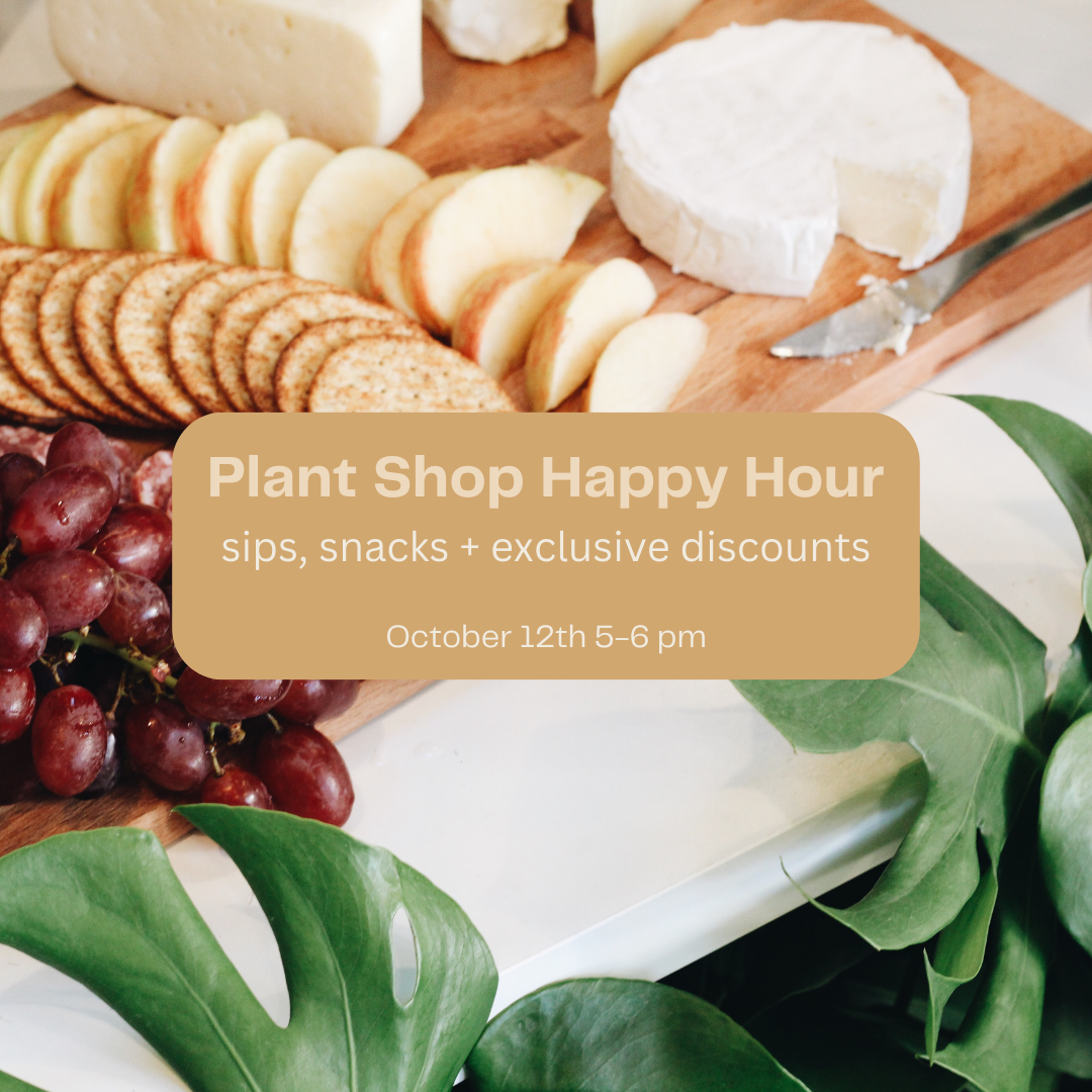 Plant Shop Happy Hour Flora